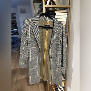 Sanctuary Plaid Coat